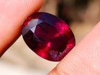 Polished 14.5 Carat Rhodolite Garnet Faceted Stone x 1 From Tanga, Tanzania