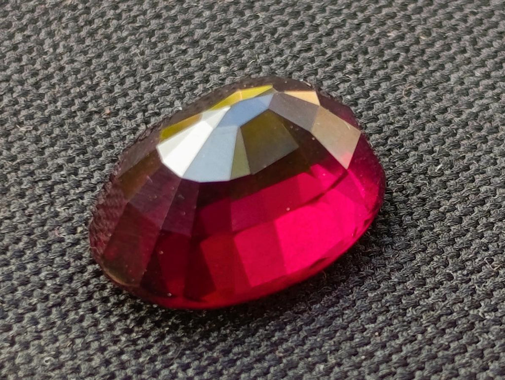 Polished 14.5 Carat Rhodolite Garnet Faceted Stone x 1 From Tanga, Tanzania