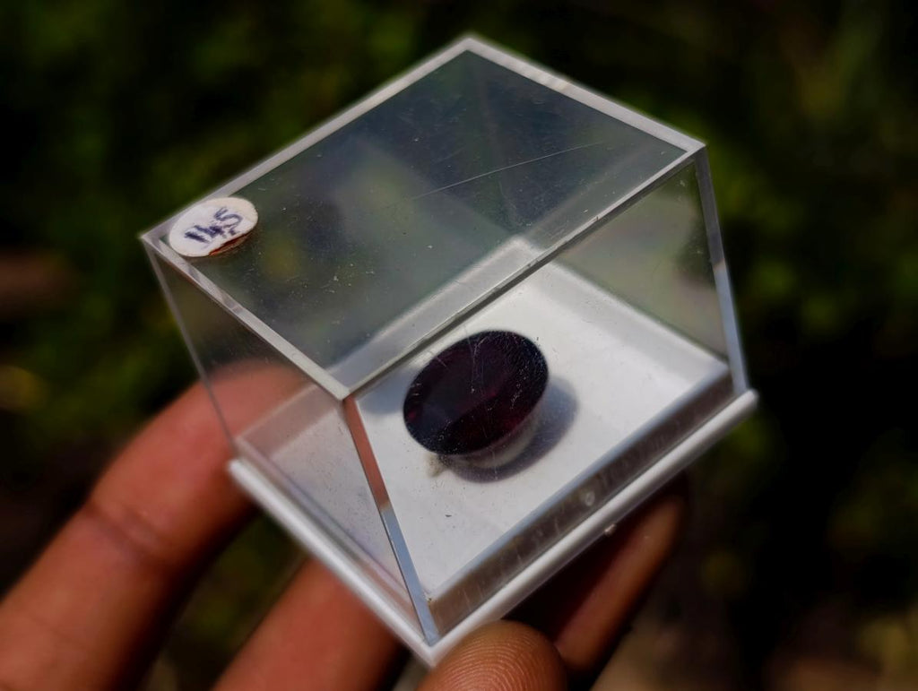Polished 14.5 Carat Rhodolite Garnet Faceted Stone x 1 From Tanga, Tanzania