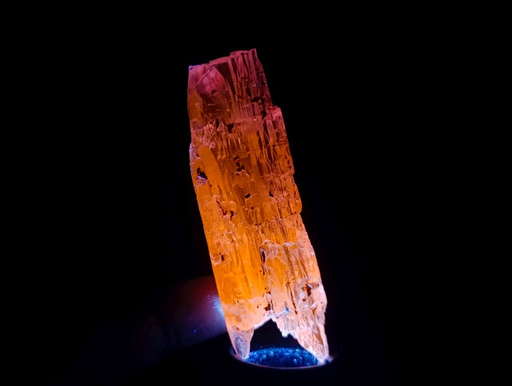 Natural Beautiful Pink Gemmy Kunzite Crystal x 1 From Afghanistan
