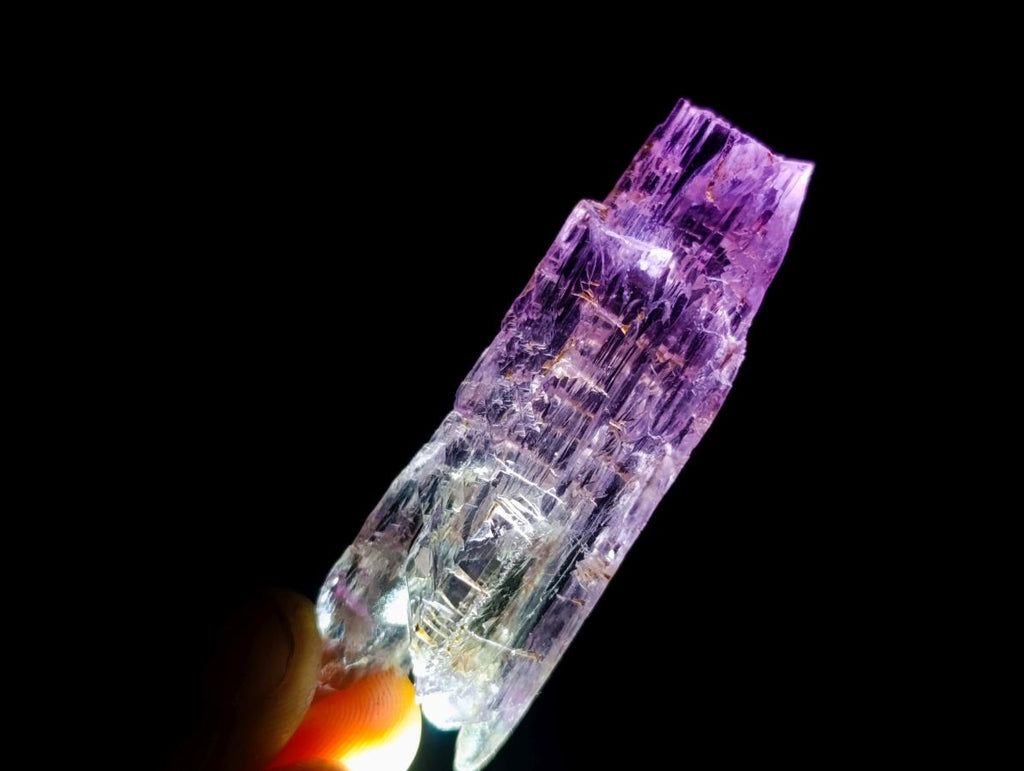 Natural Beautiful Pink Gemmy Kunzite Crystal x 1 From Afghanistan