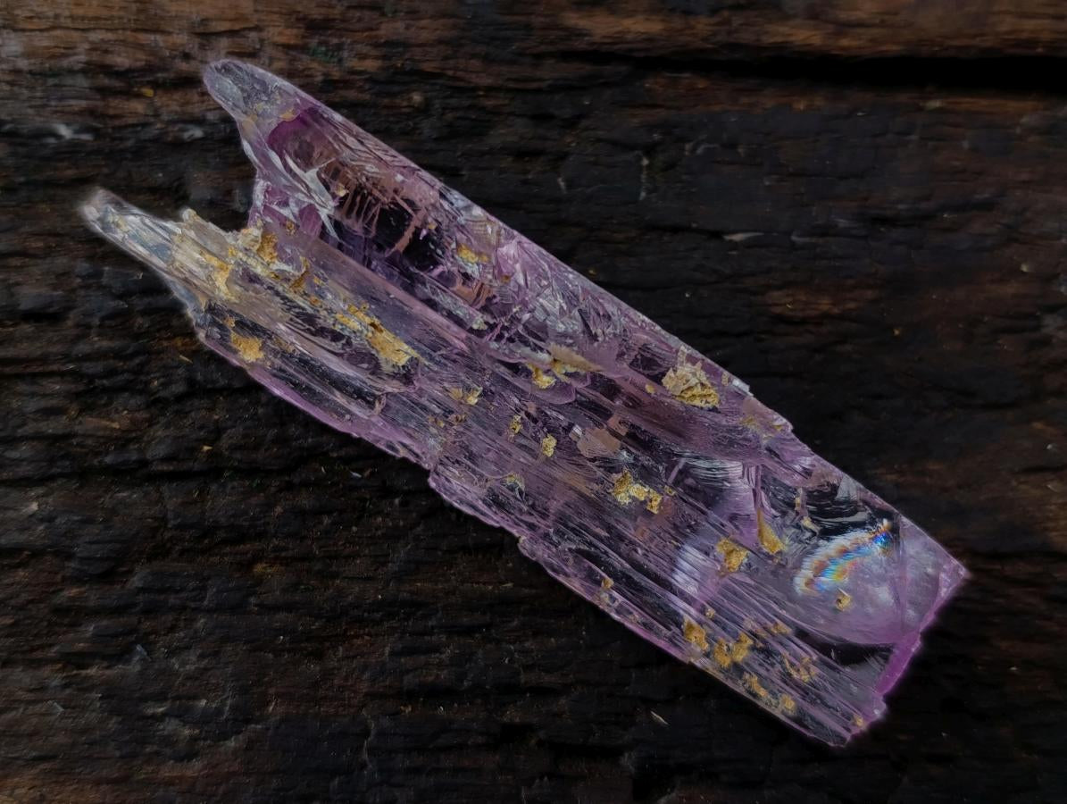 Natural Beautiful Pink Gemmy Kunzite Crystal x 1 From Afghanistan