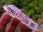 Natural Beautiful Pink Gemmy Kunzite Crystal x 1 From Afghanistan