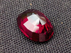Polished 9 Carat Raspberry Red Rhodolite Garnet Faceted Stone x 1 From Tanga, Tanzania