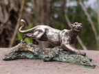 Hand Made Sterling Silver Plated Pure Copper Lioness Casting x 1 From South Africa