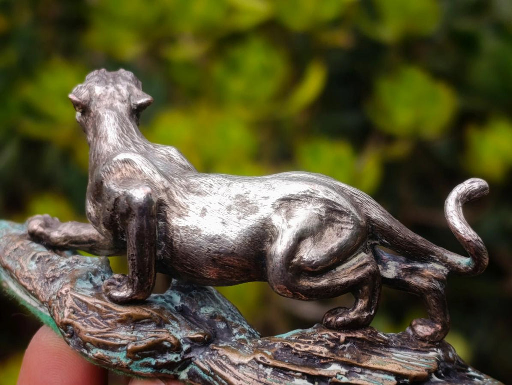 Hand Made Sterling Silver Plated Pure Copper Lioness Casting x 1 From South Africa