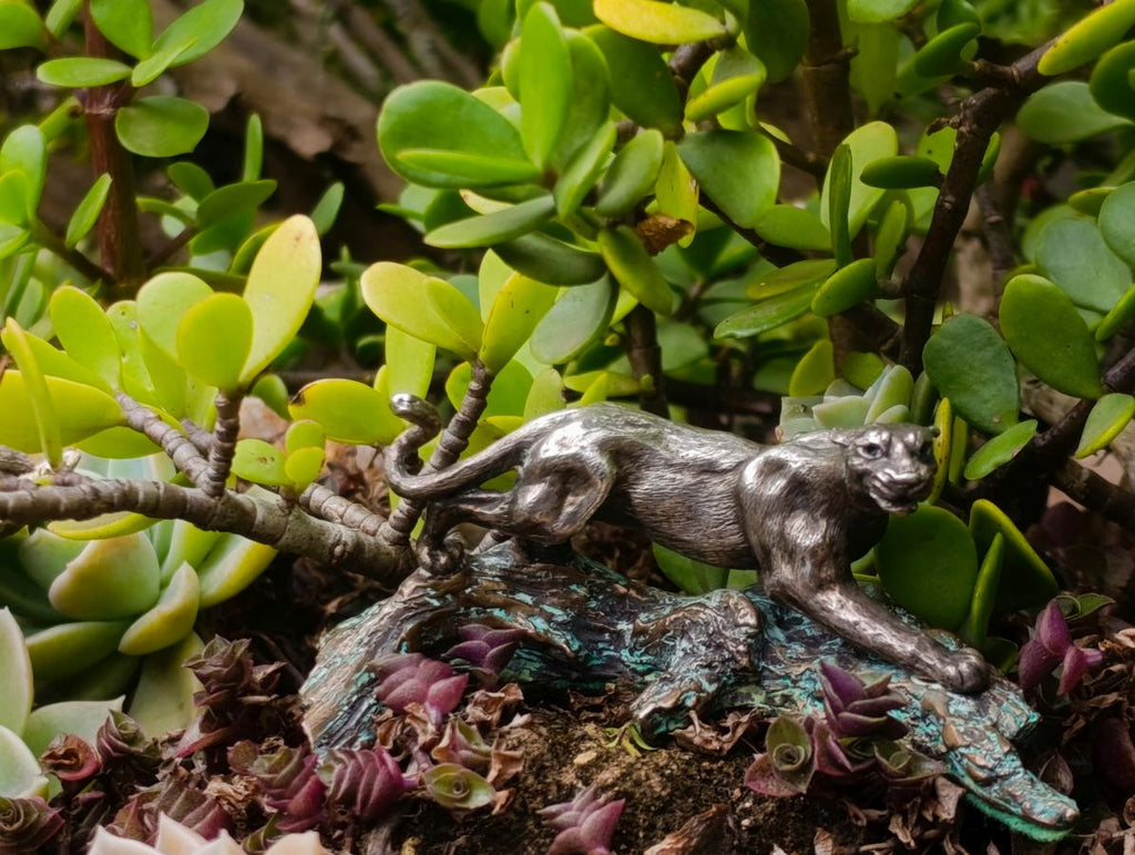 Hand Made Sterling Silver Plated Pure Copper Lioness Casting x 1 From South Africa