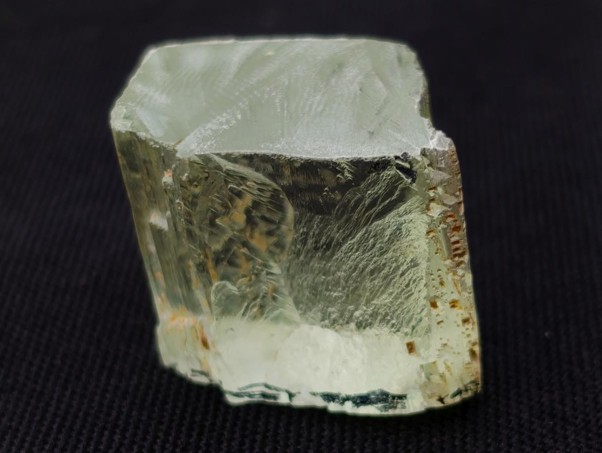 Natural 300 Carat Pair of Clear Triphane Rough Faceting Crystals x 1 From Afghanistan