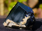 Natural Large Super Shiny Gemmy Tsumeb 4th Level Azurite Crystal x 1 From Tsumeb, Namibia