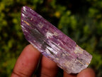 Natural Bright and Beautiful Pink Kunzite Gemmy Crystal x 1 From Afghanistan