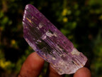 Natural Bright and Beautiful Pink Kunzite Gemmy Crystal x 1 From Afghanistan