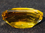 Polished Fancy Checkerboard Cushion Rectangular Citrine Faceted Stone x 1 From South Africa