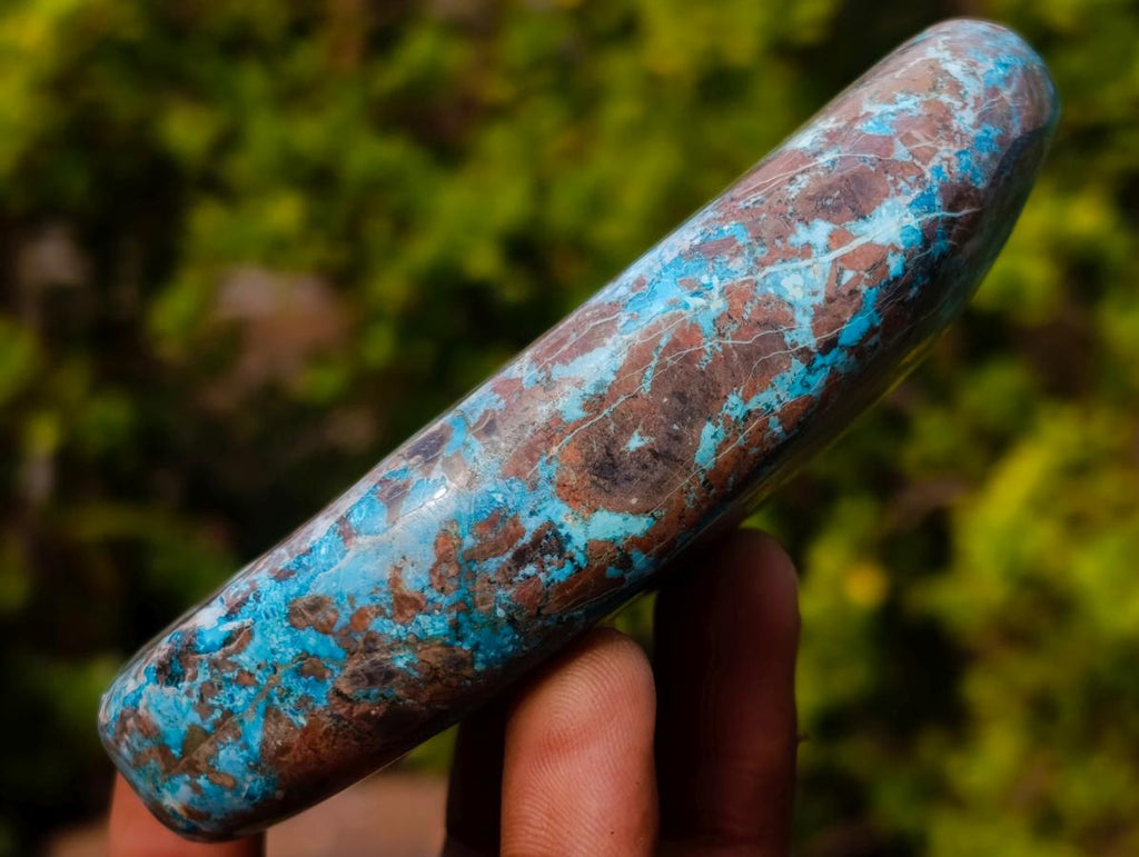 Polished Large Unusual Shattuckite Display Free Form x 1 From Kaokoveld, Namibia