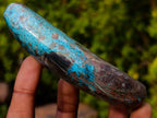 Polished Large Unusual Shattuckite Display Free Form x 1 From Kaokoveld, Namibia