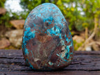 Polished Large Unusual Shattuckite Display Free Form x 1 From Kaokoveld, Namibia