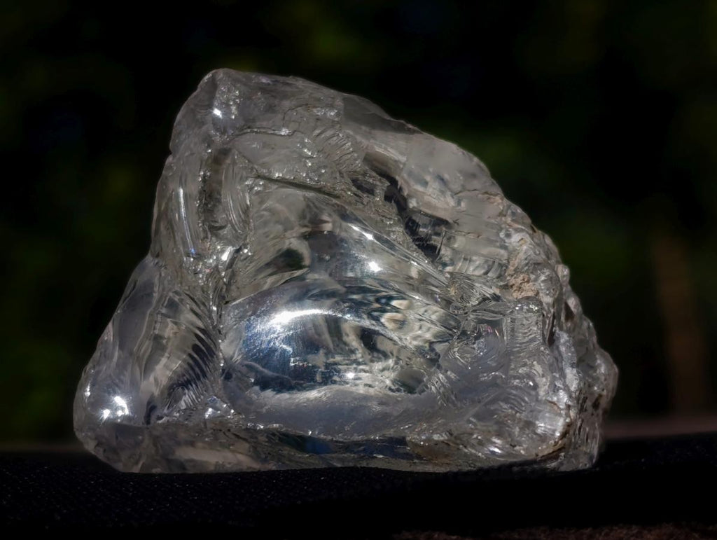 Natural Large Rough Clear Silver Topaz Cutting Material x 1 From Madagascar