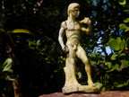 Hand Made African Butter Jade Replica of Michelangelo's David x 1 From Bronkhorstspruit, South Africa