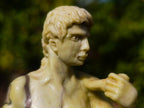 Hand Made African Butter Jade Replica of Michelangelo's David x 1 From Bronkhorstspruit, South Africa