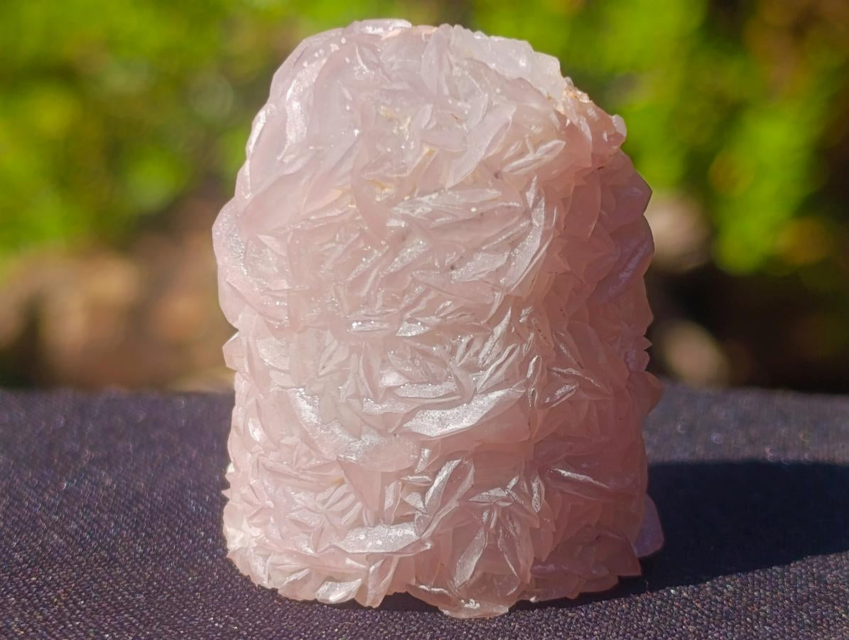 Natural Rare Pink Smithsonite Stalagmite Specimen x 1 From Tsumeb, Namibia