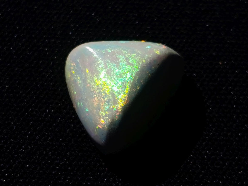 Polished Hydrophane White Opal Cabochon x 1 From Welo, Ethiopia
