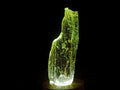 Natural Clear Yellow Green Hiddenite Spodumene Bladed Crystal x 1 From Afghanistan