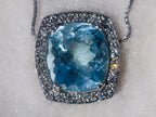 Hand Made Superb Swiss Blue Topaz Necklace x 1 From South Africa