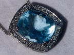 Hand Made Superb Swiss Blue Topaz Necklace x 1 From South Africa