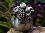 Hand Made Antique High Quality Silver Grape and Fruit Purse Art Piece x 1 From Italy