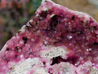 Natural Large Hot Pink Botryoidal Rhombohedral Spherocobaltite Specimen x 1 From Mashamba West Mine, Congo