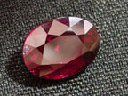 Polished Bright Red Classic Rhodolite Garnet Faceted Stone x 1 From Tanga, Tanzania