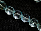 Polished Faceted Blue Topaz Beaded Bracelet or Bangle x 1 From China (Copy)