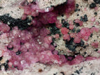 Natural Exquisite Large Gemmy Pink Spherocobaltite and Heterogenite Specimen x 1 From Mashamba West Mine, Congo