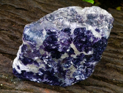 Polished One Side Silver Leaf Lepidolite Gemstone Display Piece x 1 From Zimbabwe