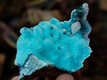 Natural Stunning Stalagmite Sugar Coated Chrysocolla Pseudomorph Specimen with Malachite x 1 From Lupoto Mine, Congo