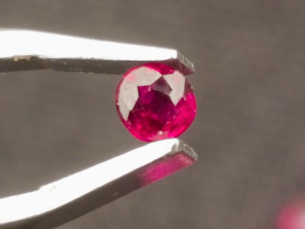 Polished Batch of 31 Faceted Rubies x 1 From Tanzania