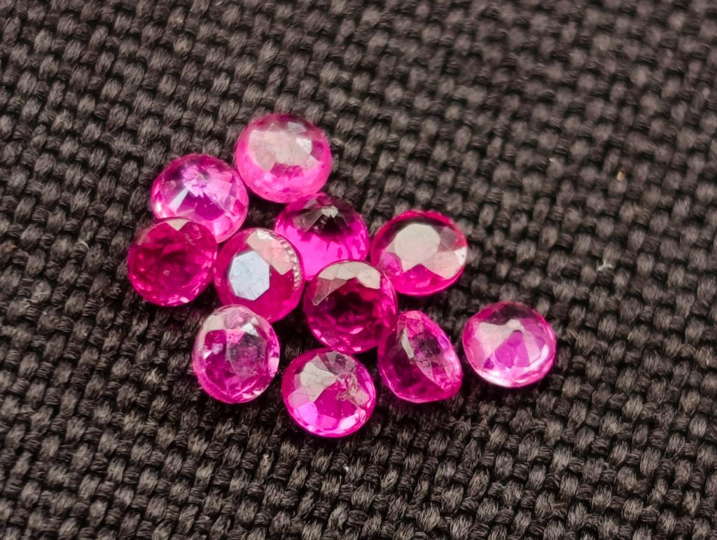 Polished Batch of 31 Faceted Rubies x 1 From Tanzania