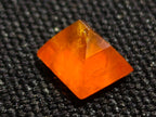 Polished Set of 3 Rare Mandarin Garnet Faceted Stones x 1 From Sperrgebiet, Namibia