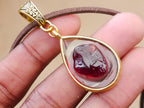 Hand Made Red Garnet Rock Lovers Necklace - Sold Per Item - From Mozambique