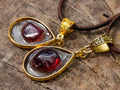 Hand Made Red Garnet Rock Lovers Necklace - Sold Per Item - From Mozambique