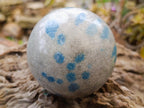 Polished Blue Spotted Spinel Quartz Sphere x 1 From Madagascar