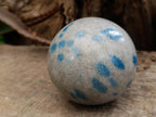 Polished Blue Spotted Spinel Quartz Sphere x 1 From Madagascar