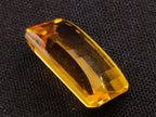 Polished AA Grade Checkerboard Faceted 25 Carat Citrine Gemstone x 1 From Congo