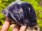 Polished One Side Pair of Butterfly Silver Leaf Lepidolite Pieces x 1 From Zimbabwe