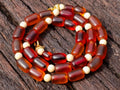 Hand Made Antique North African Amber Necklace x 1 From North Africa