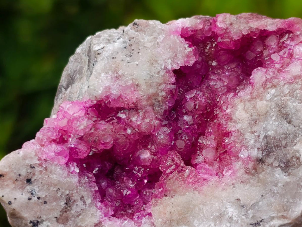 Natural Hot Pink Spherocobaltite Vug Specimen x 1 From Mashamba West Mine, Congo