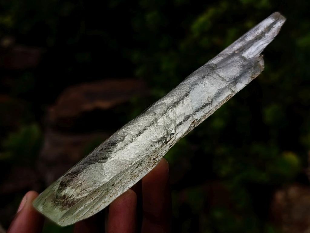 Natural Clear Terminated Triphane Full Crystal Specimen x 1 From Kunar, Afghanistan