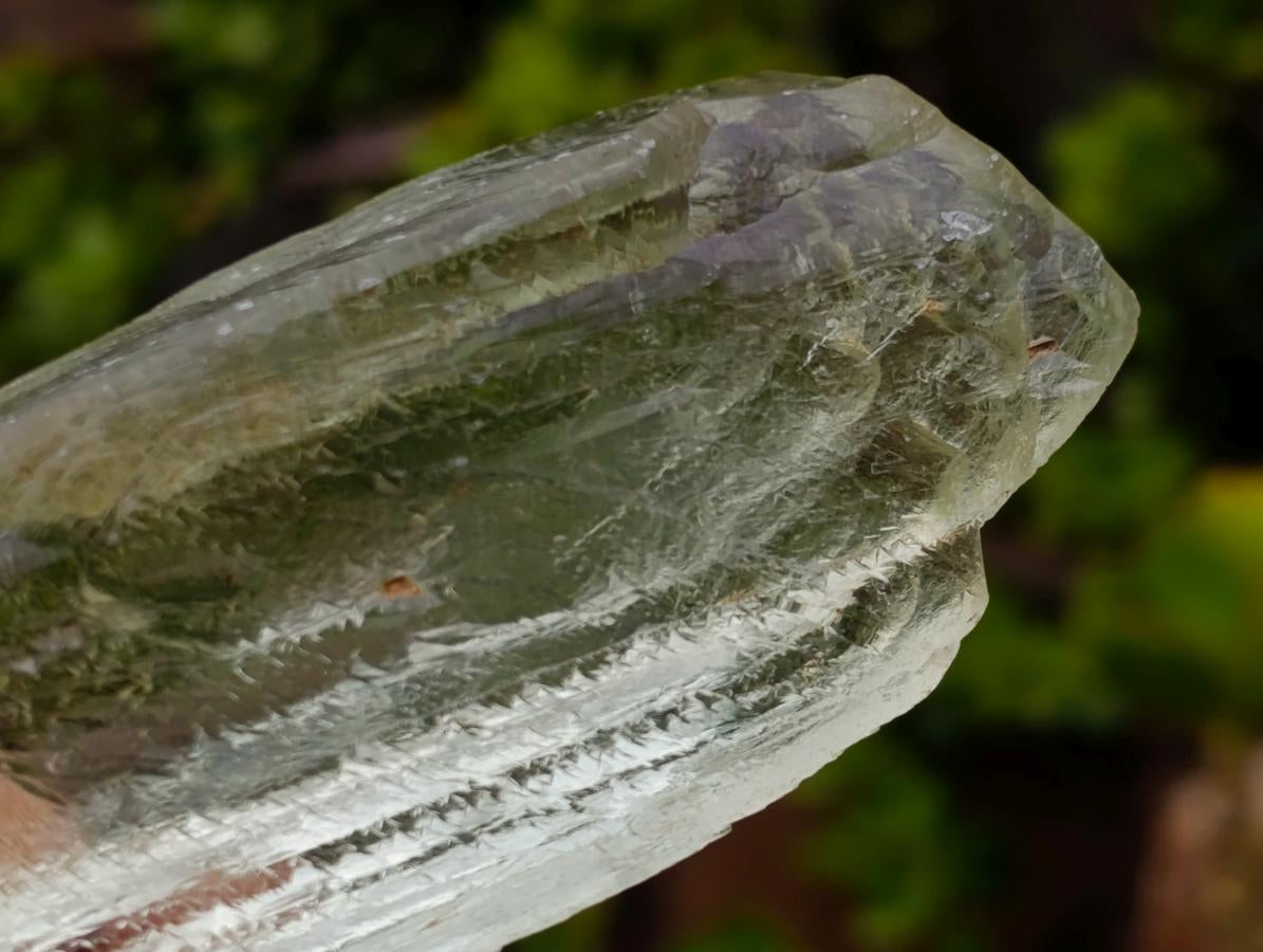 Natural Clear Terminated Triphane Full Crystal Specimen x 1 From Kunar, Afghanistan