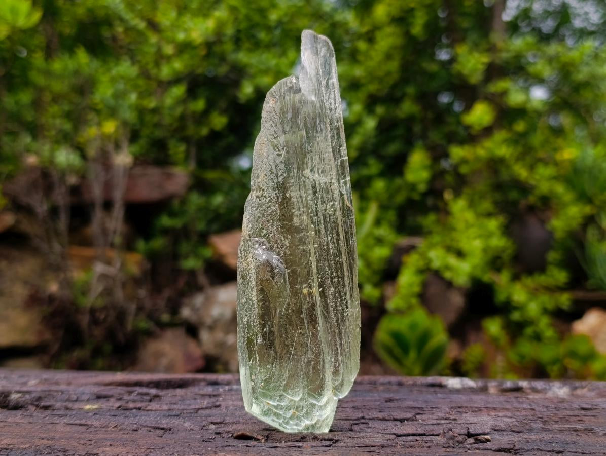 Natural Clear Terminated Triphane Full Crystal Specimen x 1 From Kunar, Afghanistan