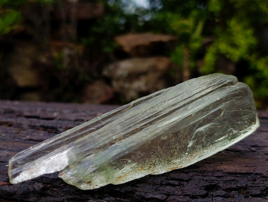 Natural Clear Terminated Triphane Full Crystal Specimen x 1 From Kunar, Afghanistan