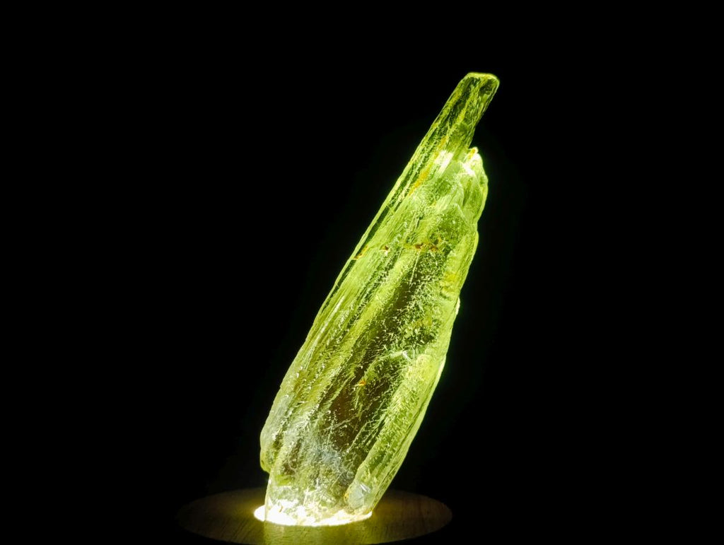 Natural Clear Terminated Triphane Full Crystal Specimen x 1 From Kunar, Afghanistan